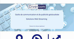 Desktop Screenshot of divercom.be